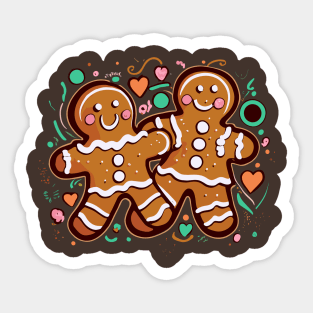 Gingerbread Biscuits – December Sticker